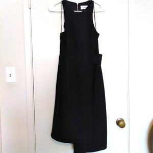 n/nicholas Ponti Layered Band Asymmetrical Dress